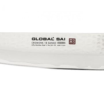 Sai Carving Knife 21cm, Silver