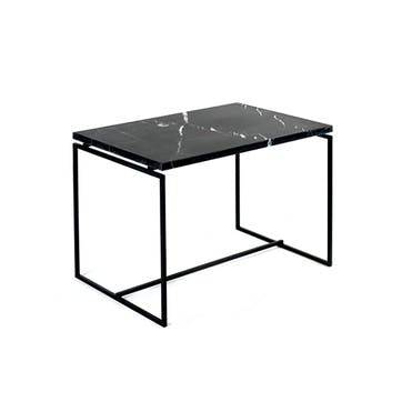Nero  Side Table H42 x W60cm, Black