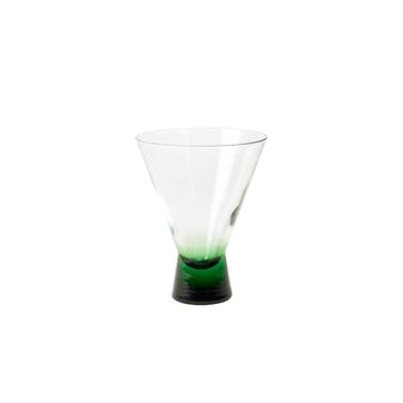 Konus Set of 2 Cocktail Glasses 200ml, Green