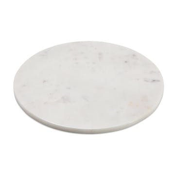 Esa Marble Table Mat, White