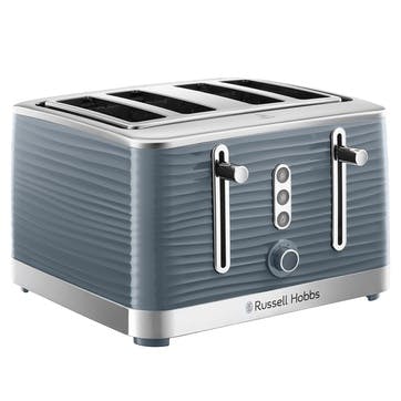 4 Slice Inspire Toaster , Grey