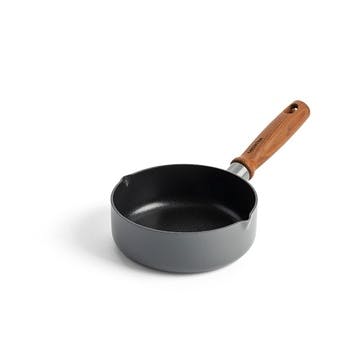 Mayflower Pro Non-Stick Open Saucepan with Pouring Spouts 16cm, Charcoal Grey