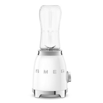 50's Style Mini Blender & Smoothie Maker, 600ml, White