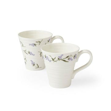 Lavendula Set of 2 Mugs D14.5cm, Multi