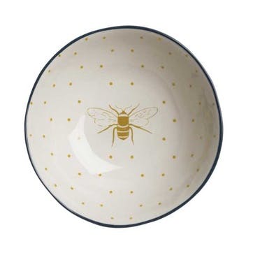 Bees Nibble Bowl Stoneware