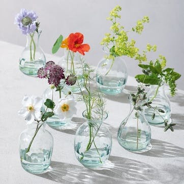 LSA Mia Recycled Mini Vase Trio