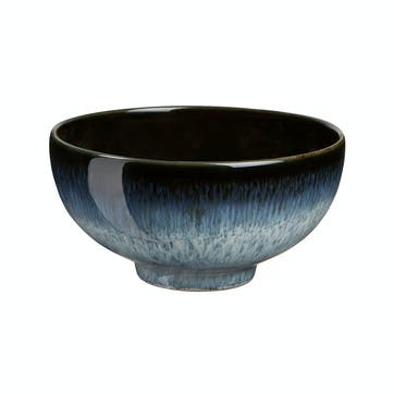 Halo Rice Bowl, 12.5cm, Black/ Blue