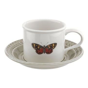 Breakfast Cup & Saucer, Stone