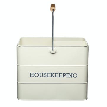 Living Nostalgia Housekeeping Box in Antique Cream