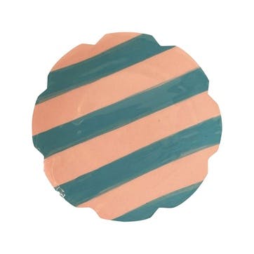 Beverly Dessert plate D19cm, Pink/Green