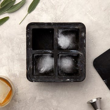 Peak Extra Large Ice 4 Ice Cube Tray , Charcoal