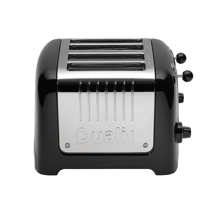 Lite Toaster, 4 Slot; Black