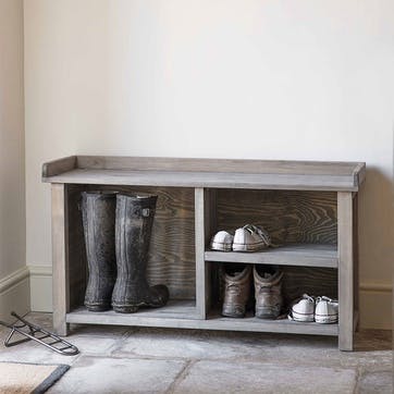 Aldsworth Welly Storage Bench,, Spruce