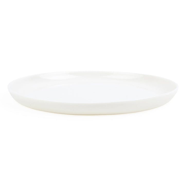 Porcelain Charger Plate, Milk White