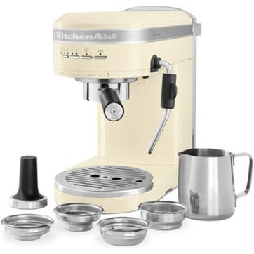 Semi Automatic Espresso Machine, Almond Cream, 286cm, KitchenAid