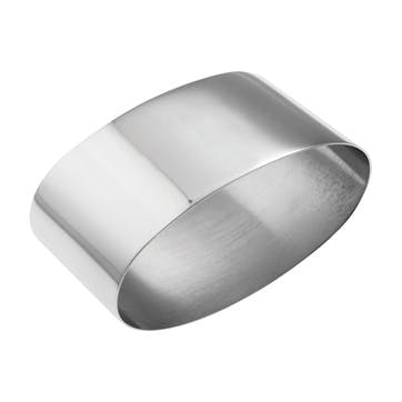 Silver Plated Oval Napkin Ring