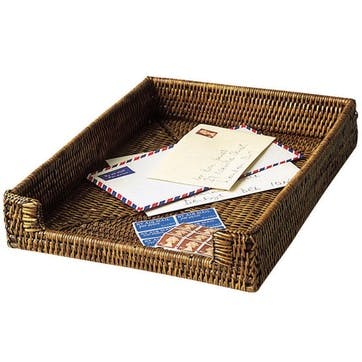 Rattan A4 Paper & Letter Tray