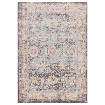 Flores gita classic persian border rug 200 x 290cm, Multi