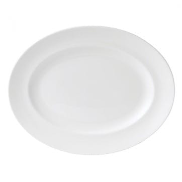 White Large Oval Platter, 35cm
