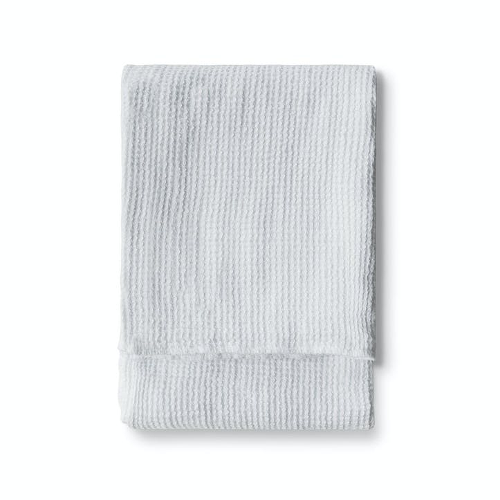 Waffle Bath Towel, White