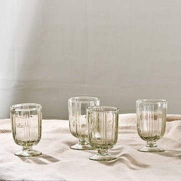 Sigiri Set of 4 Wine Glasses 190ml, Clear