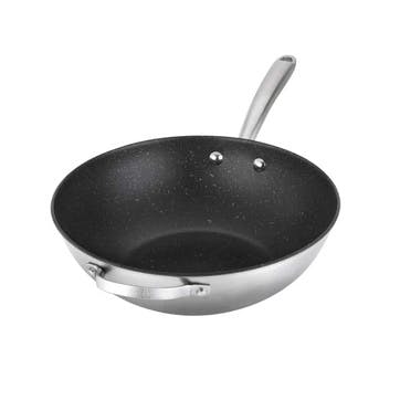 Scratch Guard Stainless Steel stir-fry pan 29cm