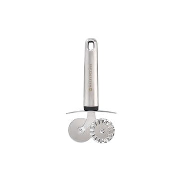 Soft Grip Double Bladed Pastry and Pasta Wheel 4cm, Stainless Steel