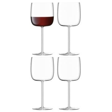 Borough Wine Glass, Set of 4, 450ml