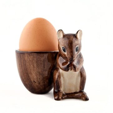 Mouse Egg Cup, H7cm, Brown