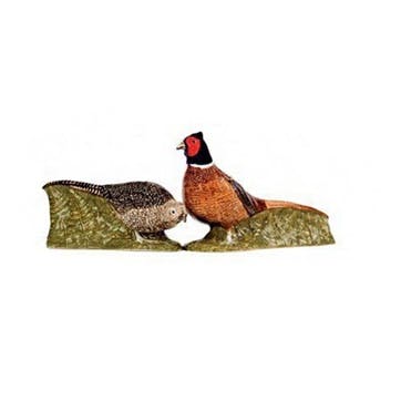 Pheasant Salt & Pepper Shakers H5.5cm Cream