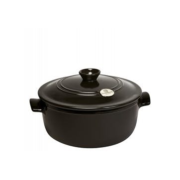 Round Stewpot - 5.3L; Charcoal