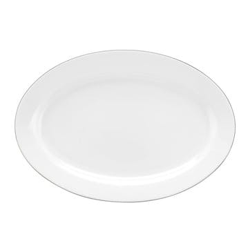 Serendipity Oval Platter; Platinum