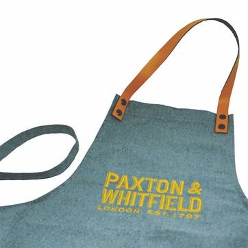 Paxtons Canvas & Leather Apron , Grey