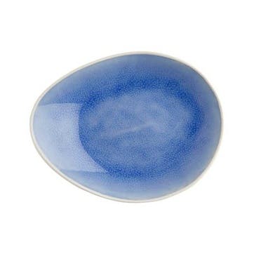 Vie Naturelle Small Plate, W14.5cm x D11cm, Blue