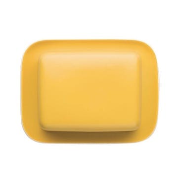 Sunny Day, Butter Dish With Lid, Yellow