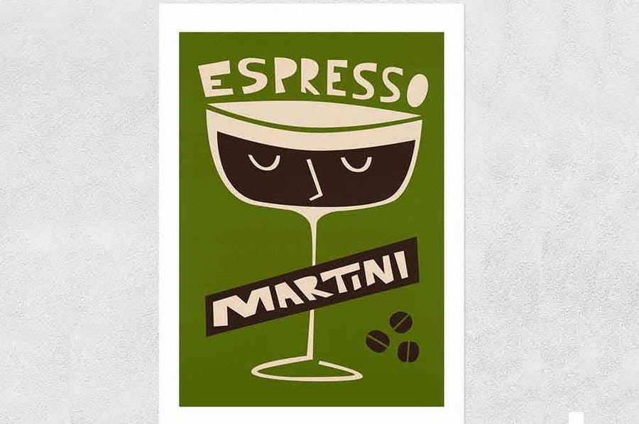 espresso martini print