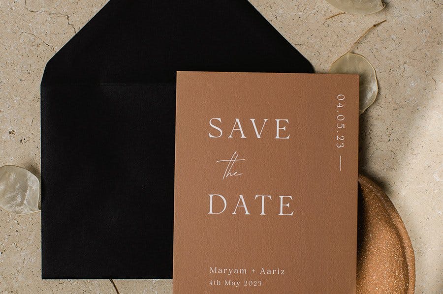 paper grace save the date